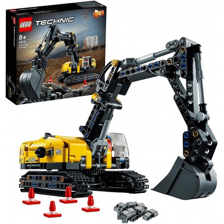 LEGO TECHNIC 42121 ESCAVATORE PESANTE 2 IN 1