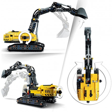 LEGO TECHNIC 42121 ESCAVATORE PESANTE 2 IN 1