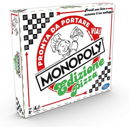 MONOPOLY PIZZA E5798 GIOCO DA TAVOLO HASBRO GAMING