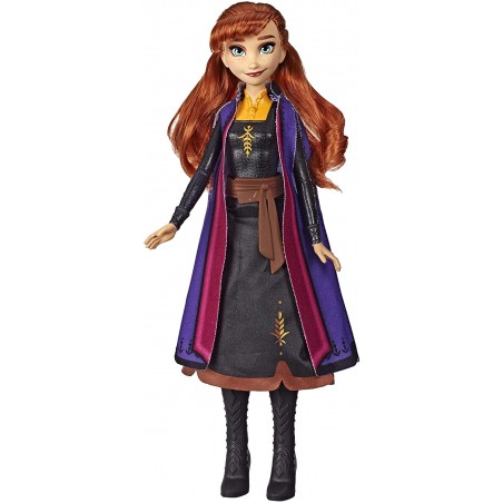 FROZEN II ANNA LUCI DEL NORD VESTITO LUMINOSO HASBRO