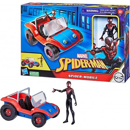 SPIDER MAN MACCHINA DI MILES MORALES HASBRO