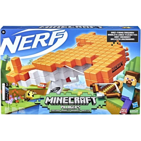 NERF MINECRAFT PILLAGERS BALESTRA F4415