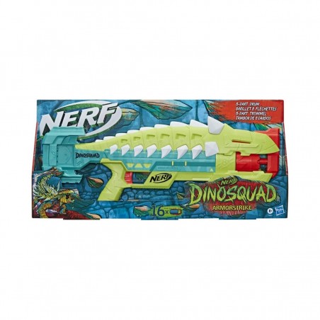 NERF DINOSQUAD ARMORSTRIKE TAMBURO ROTANTE 8 DARDI HASBRO F5855