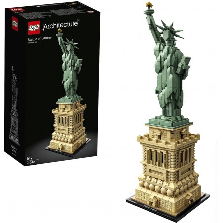 LEGO 21042 ARCHITECTURE STATUA DELLA LIBERTA' - PEZZI 1685