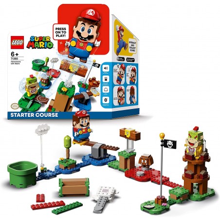 LEGO 71360 SUPER MARIO AVVENTURE DI MARIO STARTER PACK