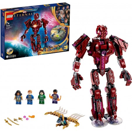LEGO 76155 MARVEL SUPER HERO ALL'OMBRA DI ARISHEM PEZZI 493