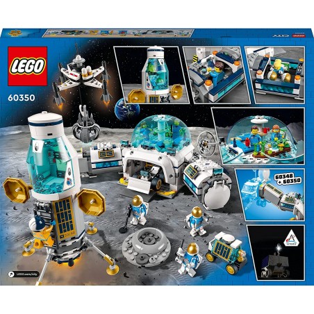 LEGO 60350 CITY BASE DI RICERCA LUNARE 