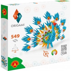 ORIGAMI 3D PAVONE 549 PEZZI ALEXANDER 