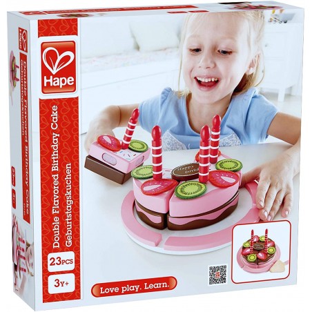 HAPE TORTA COMPLEANNO DUE GUSTI 