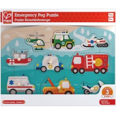 HAPE PUZZLE MEZZI DI EMERGENZA  