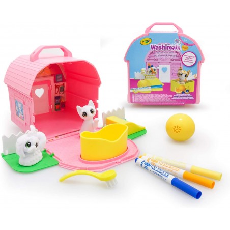 CRAYOLA WASHIMALS PER COLORARE E FARE IL BAGNETTO AI CUCCIOLI