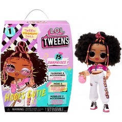 LOL SURPRISE TWEENS FASHION DOLL 15  SORPRESE HOOPS CUTIE