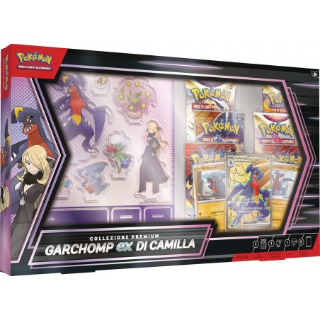 POKEMON COLLEZIONE PREMIUM GARCHOMP EX DI CAMILLA