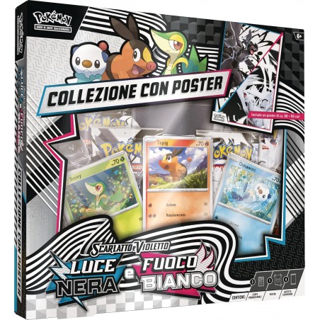 POKEMON LUCE E FUOCO CON POSTER 