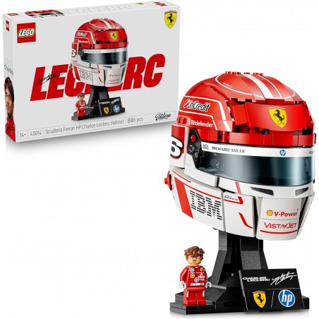 LEGO 43014 SCUDERIA FERRARI HP CHARLES  LECLERC HELMET EDITIONS