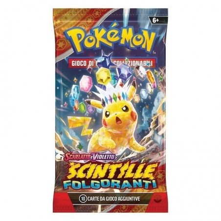 POKEMON SCINTILLE FOLGORANTI BUSTINA 