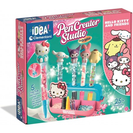 LABORATORIO DELLE PENNE DI HELLO KITTY IDEA CLEMENTONI