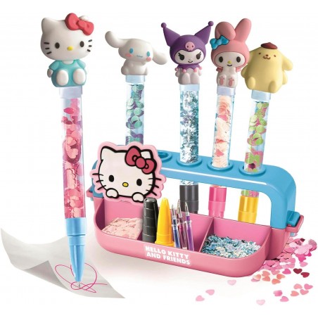 LABORATORIO DELLE PENNE DI HELLO KITTY IDEA CLEMENTONI