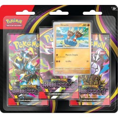 BLISTER 3 BUSTE POKEMON MEGAEVOLUZIONE  BUIO PESTO