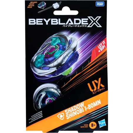 BEYBLADE X SHADOW SHINOBI 1 80MN HASBRO