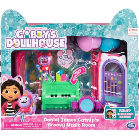 GABBY DOLL HAUSE SALA MUSICA DI DANIEL SPIN MASTER