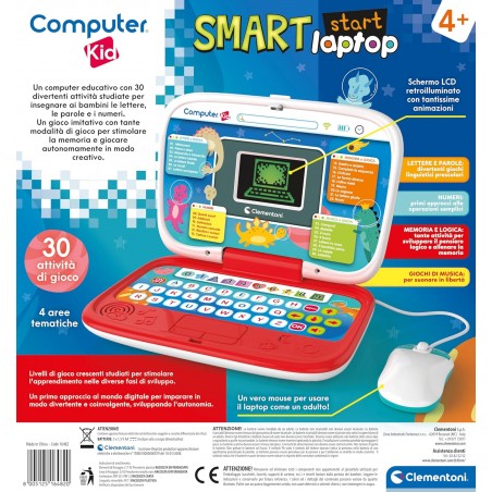 COMPUTER KID SMART LAPTOP CLEMENTONI  16482
