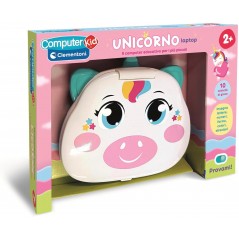 COMPUTER KID FANTASY UNICORNO LAPTOP CLEMENTONI 16489