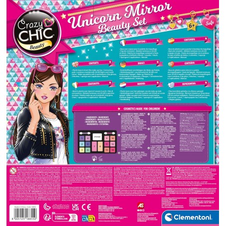 TRUCCHI MAKE UP UNICORN MIRROR  CRAZY CHIC 18855