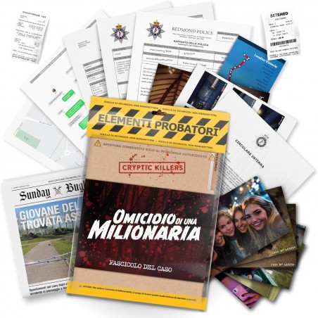 OMICIDIO DI UNA MILIONARIA ASMODEE 