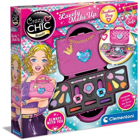 CRAZY CHIC LOVELY MAKE UP BAG TROUSSE CLEMENTONI 18743