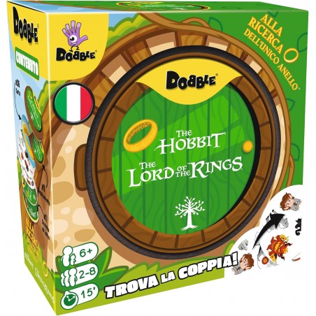 DOBBLE IL SIGNOR DEGLI ANELLI ASMODEE  
