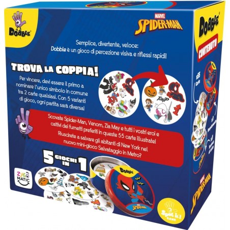 DOBBLE SPIDE MAN ASMODEE 8449 