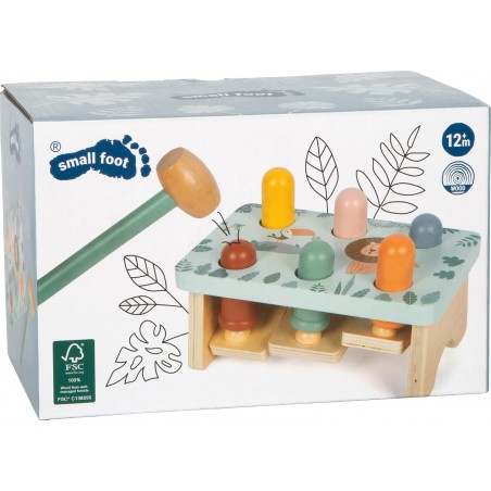 GIOCO CON MARTELLETTO SAFARI SMALL FOOT