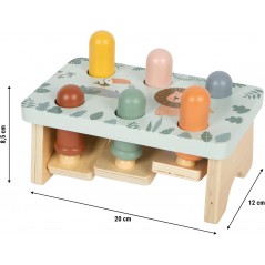 GIOCO CON MARTELLETTO SAFARI SMALL FOOT