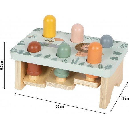 GIOCO CON MARTELLETTO SAFARI SMALL FOOT