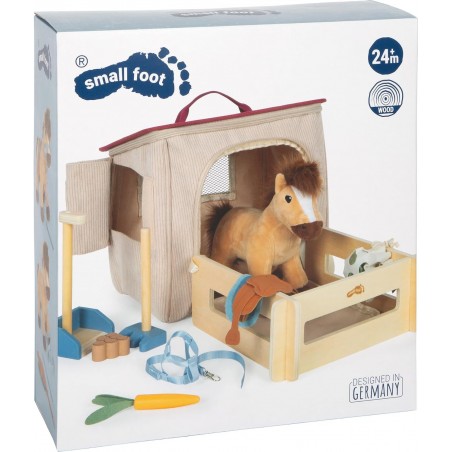SET DA GIOCO CAVALLO STALLA SMALL FOOT 