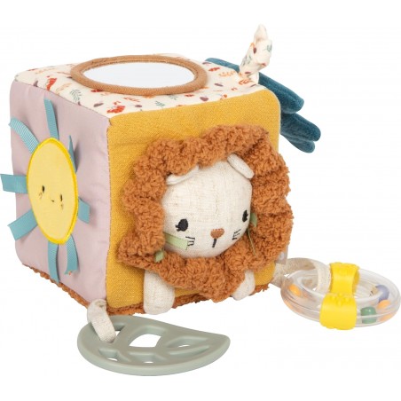 DADO DA GIOCO IN STOFFA LITTLE LION  SMALL FOOT