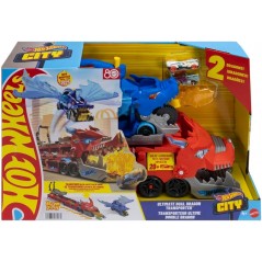 DRAGO TRASPORTATORE TRASFORMABILE  HOT WHEELS JBM72