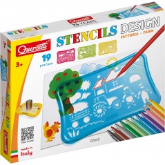 STENCILS DESIGN FARM QUERCETTI 2645 