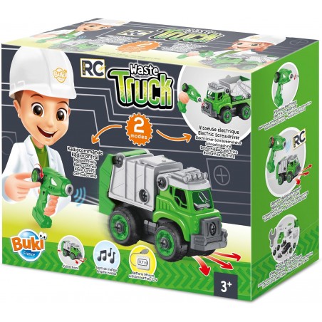BUKI CAMION AUTOCOMPATTATORE RC B9021 