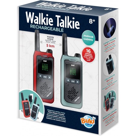 BUKI WALKIE TALKIE RICARICABILI  