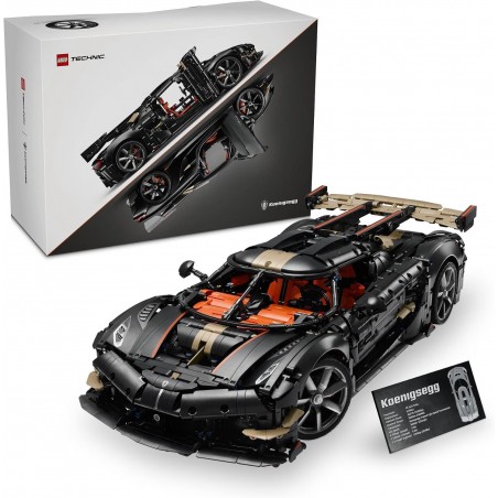 LEGO 42232 TECHNIC HYPERCAR KOENIGSEGG SADAIR S SPEAR
