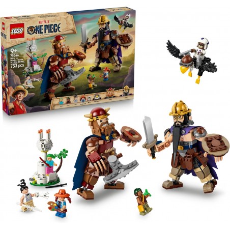 LEGO ONE PIECE 75644 DORI CONTRO BROGI GIGANTI LITTLE GARDEN