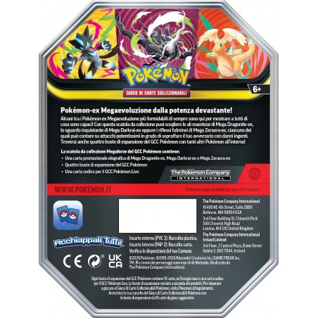 TIN MEGAFORZE MEGA DARKAI EX 