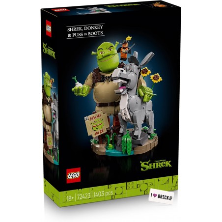LEGO 72423 SHREK CIUCHINO E GATTO CON  GLI STIVALI
