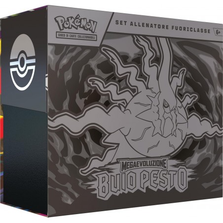 POKEMON SET ALLENATORE FUORICLASSE  MEGAEVOLUZIONE BUIO PESTO