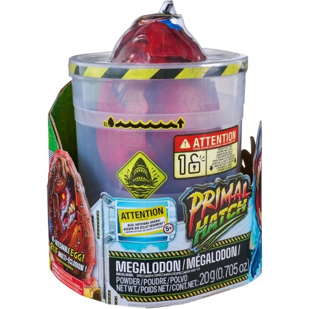 PRIMAL HATCH UOVO DI SQUALO MEGALODONTE SPIN MASTER