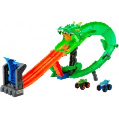 MONSTER TRUCKS DEMOLIZIONE DEL DRAGO HOT WHEELS
