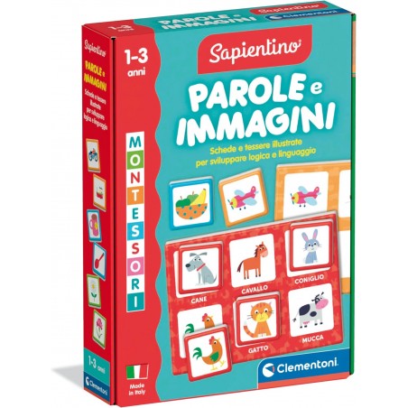 SAPIENTINO PAROLE E IMMAGINI CLEMENTONI 16848