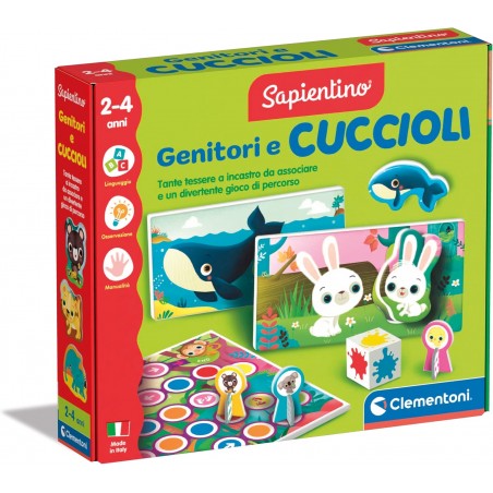 SAPIENTINO GENITORI E CUCCIOLI  CLEMENTONI 16852